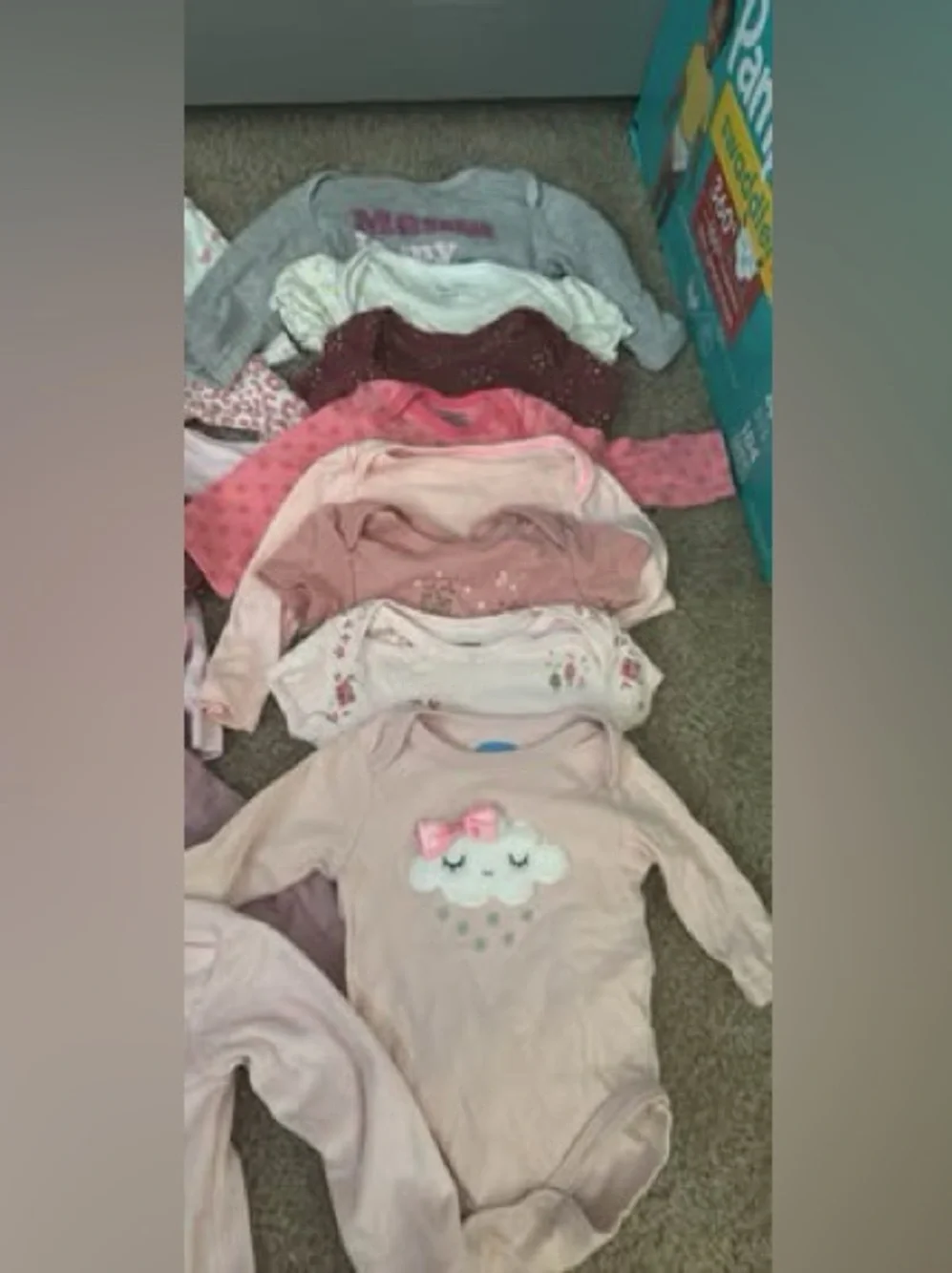 3-6 month baby girl clothing lot